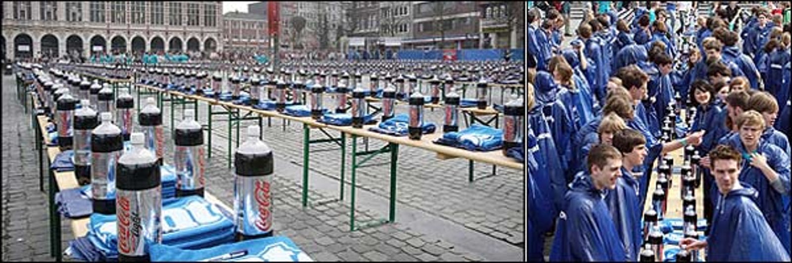 diet coke and mentos world record height